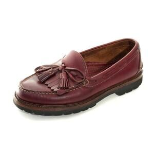 Vintage VTG LL Bean Tassel vibram Loafers Men's Sz 8.5D Shoes L.L. Bean